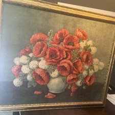 Framed floral still for sale  Akron