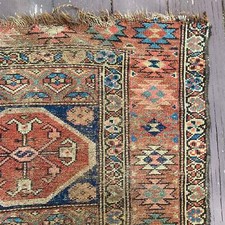 Antique rug blue for sale  Norfolk