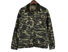 CARHARTT Michigan Płaszcz Męski Moro Denim Duck Kurtka S na sprzedaż  PL