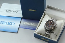 Relógio masculino solar perpétuo quase perfeito/conjunto completo* SEIKO Coutura SSC376 V198-0AB0, usado comprar usado  Enviando para Brazil
