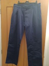 Trojan trousers navy for sale  SELBY