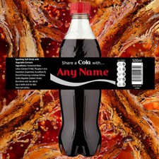 Personalised share cola for sale  PETERHEAD