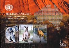 UNO WIEN  2017 BLOCK 45 - 34. ASIATISCHE AUSSTELLUNG MELBOURNE AUSTRALIA FIAP **, usado comprar usado  Enviando para Brazil