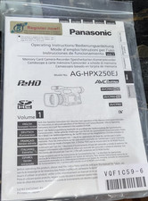 Panasonic camera ag d'occasion  Champigny-sur-Marne