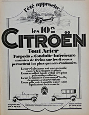 Publicité presse 1926 d'occasion  Compiègne