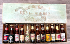 (12) Pçs BILL'S BEER MINIATURES Mini Garrafas de Vidro Publicitárias com Caixa NÃO ÁLCOOL comprar usado  Enviando para Brazil