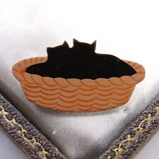 Vtg cat basket for sale  LONDON