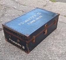 Vintage steamer trunk for sale  TELFORD
