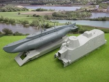 Boot panzer tiefladeauflieger gebraucht kaufen  Hameln