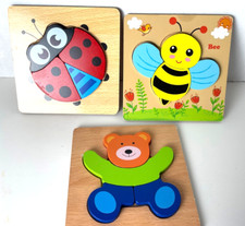 Wooden puzzles bear for sale  Addison