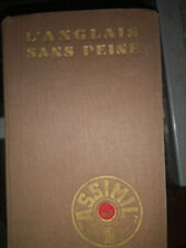 Anglais peine methode d'occasion  France