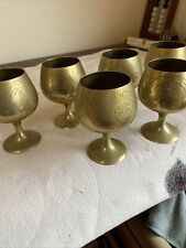 Vintage etched brass for sale  NEWTON ABBOT