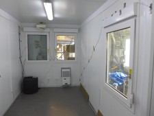Isolierter fuß bürocontainer gebraucht kaufen  Nürnberg