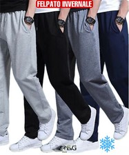Pantalone uomo felpato usato  Marano di Napoli