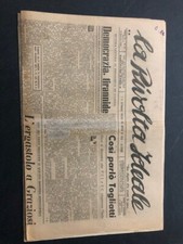 Rivolta ideale giornale usato  Viu