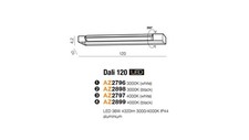 Używany, Lampa wisząca ISLA, szklany mleczny klosz kula Ø14 cm K-4910 Kaja Lighting na sprzedaż  PL