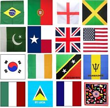 Country flag patterned for sale  COVENTRY