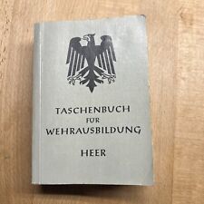 Taschenbuch wehrausbildung aus gebraucht kaufen  Darmstadt