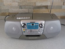 Rádio fita cassete CD estéreo vintage Sony CFD-V7 Boombox totalmente funcional comprar usado  Enviando para Brazil
