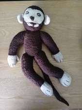 Vintage crochet monkey for sale  BRIDLINGTON