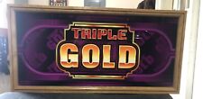 Triple gold framed for sale  Anderson