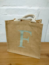 Printed jute tote for sale  CHELTENHAM