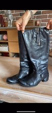 Authentique bottes cuir d'occasion  Mont-Saint-Éloi