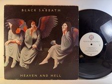 Heavy Metal LP BLACK SABBATH Heaven and Hell Warner 1980 1st VG/+ comprar usado  Enviando para Brazil