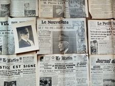 Lot journaux pétain d'occasion  Reims