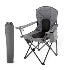 ARROWHEAD OUTDOOR Cadeira Quad Dobrável Portátil de Acampamento com Refrigerador de 4 Latas com 4 Latas comprar usado  Enviando para Brazil