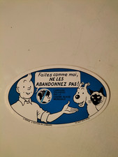 Autocollant tintin chaine d'occasion  Château-Renard