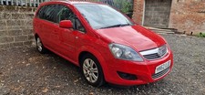 2012 vauxhall zafira for sale  SOWERBY BRIDGE