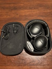 Fones de ouvido Bose QuietComfort 35 sem fio cancelamento de ruído - Preto com estojo comprar usado  Enviando para Brazil