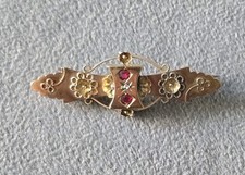 9ct gold brooch for sale  MILTON KEYNES
