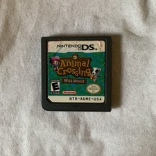 Animal Crossing Wild World (Nintendo DS, 2005) Cartucho Autêntico Testado Apenas comprar usado  Enviando para Brazil
