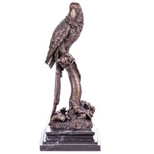 Bronzeskulptur eines papageis gebraucht kaufen  Markt Schwaben
