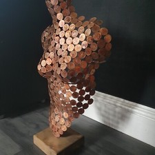 Standing coin copper for sale  FERRYHILL
