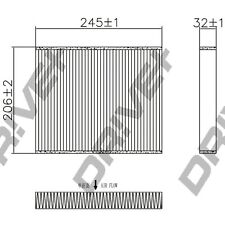 C12.0397 cabin filter for sale  WOLVERHAMPTON