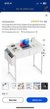Computer desk fabric for sale  Burlington