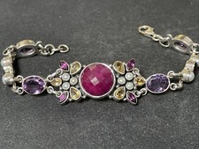 bracelet sterling multigem for sale bracelet sterling multigem for sale Staten Island