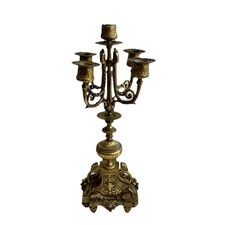 Brass antique candelabra for sale  REDHILL