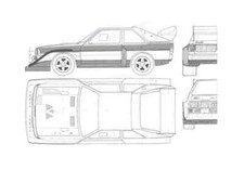 Photo blueprint audi for sale  UK