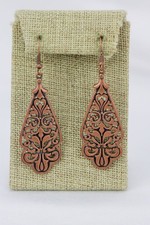 Copper drop earrings for sale  San Angelo