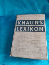 Knaurs lexikon 1956 gebraucht kaufen  Br'haven-Weddewarden