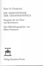 Peter chotjewitz gegenstände gebraucht kaufen  Augsburg
