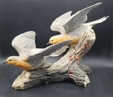 MARURI USA "Mourning Doves" 2 pombas amarelas W.D. Gaither edição limitada 101/350 comprar usado  Enviando para Brazil