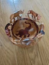 African wooden bowl for sale  SWINDON