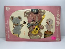 CALCOMANÍAS DE COLECCIÓN Meyercord animales difusos bebé pollito oso decoración sensorial de pared segunda mano  Embacar hacia Mexico