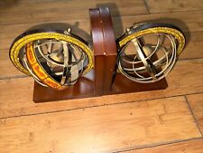 Vintage astrolabe bookends for sale  WALSALL