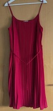 Pleated red dress for sale  GLASGOW